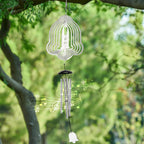 Wind Chimes with Bells Wind Spinner, Outdoor Garden Decor Wind Spinner, Gifts for Women, Mom, Retirement, Teacher, Parents Birthday, Memorial Gift for Garden Porch Patio Home Decor