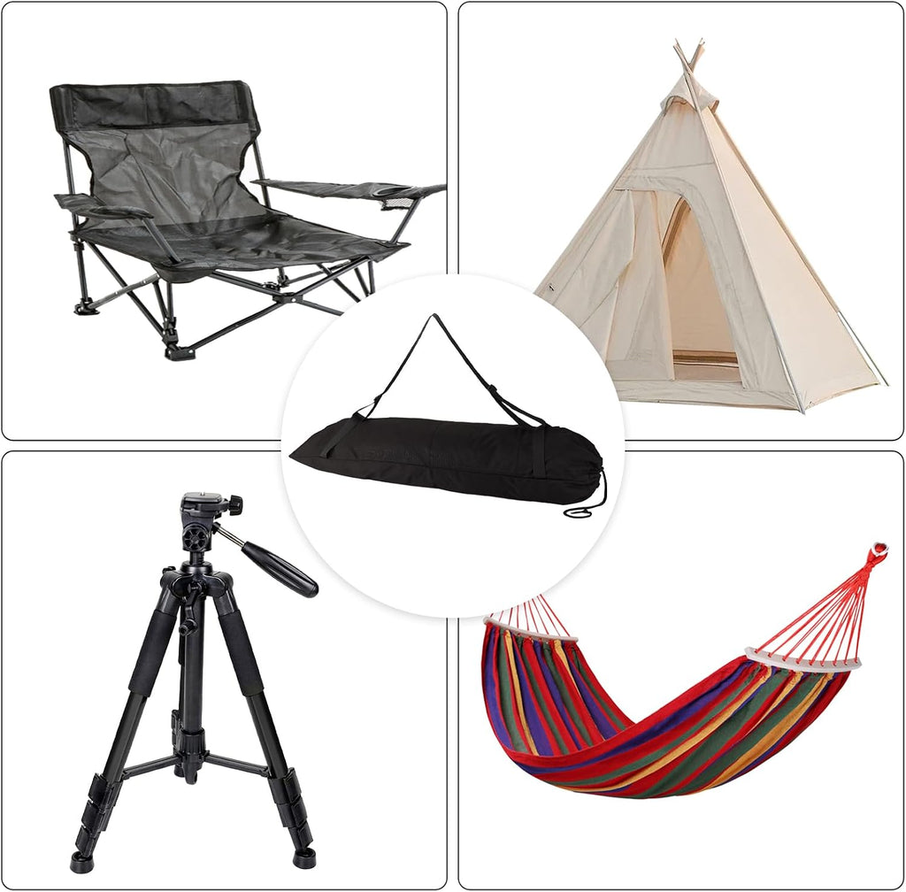 47" x 16" Large Camping Chair Replacement Bag，900D Oxford Cloth Folding Chair Carry Bag with Shoulder Strap, Heavy Duty Carry Sack for Outdoor Fishing Hammock Tent Camping Travel