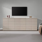 SICOTAS Buffet Cabinet with Storage Sideboard Cabinet with Doors & Shelves