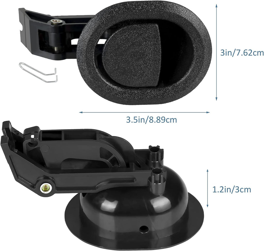 Recliner Replacement Parts with Pull Handle and Release Cable (2-Sets), Repair Recliner Mechanism Parts Compatible with Most Furniture of Recliner Sofa Couch Chair