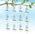 Reflective Bird Deterrents for Outside – Bird Repellent Devices Outdoor – 3D Wind Spinners Outdoor Garden Decor –4 Set Bird Repellent to Keep Woodpecker & Pigeons Away from Window Roof (Style 1)