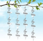 Reflective Bird Deterrents for Outside – Bird Repellent Devices Outdoor – 3D Wind Spinners Outdoor Garden Decor –4 Set Bird Repellent to Keep Woodpecker & Pigeons Away from Window Roof (Style 1)