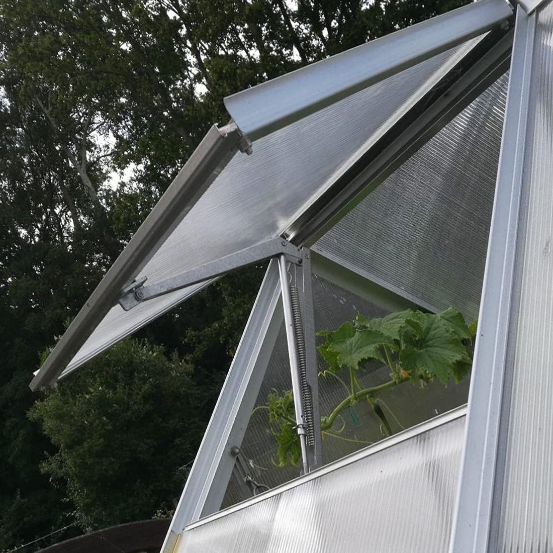Automatic Greenhouse Window Opener Solar Heat Sensitive Auto Hothouse Vent Openers Roof Opening Tools for Sunlight Room Greenhouse Accessories -15.4 Lbs Lift Capacity
