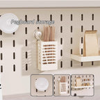 JKGHK Metal Kitchen Pantry Storage Cabinet, Microwave Stand for Kitchens with Pegboard and Adjustable Shelves, Kitchen Bakers Rack for Dining Room, Living Room(White,40x50in)