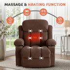 Power Lift Recliner Chair for Elderly with 8-Points Massage and Heat