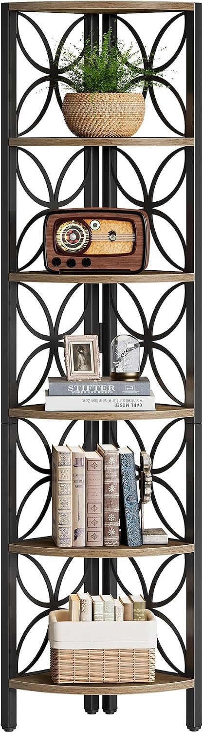 Tribesigns 6-Tier Corner Shelf