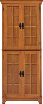 Homestyles Arts & Crafts Cottage Oak Pantry