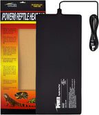 iPower 8 by 18-Inch 24W Reptile Heat Mat, Under Tank Warmer Terrarium Heat Pad for Turtles Lizards Frogs and Other Small Animals, Multi Sizes