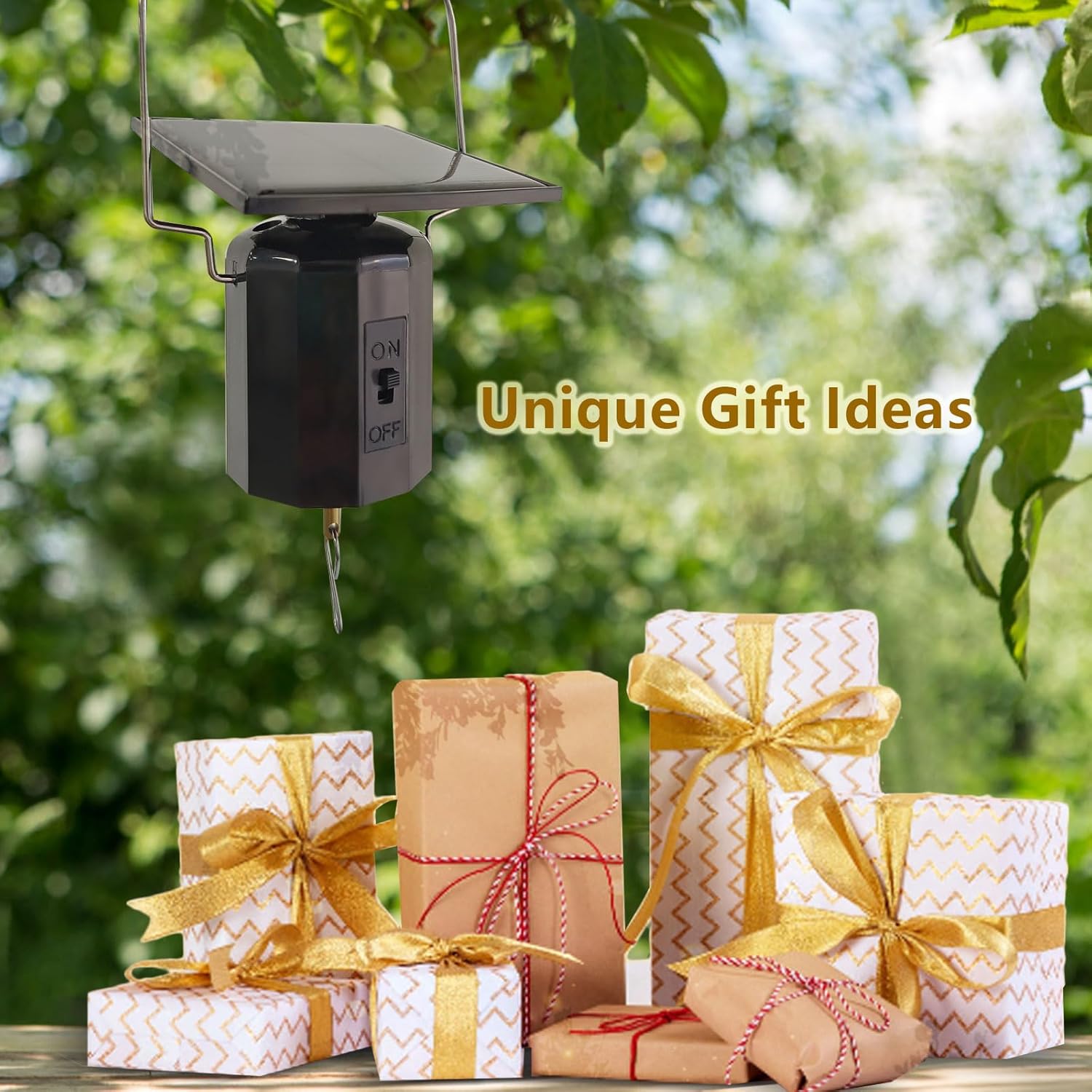 Solar Powered Wind Spinner Motor,Outdoor Solar Energy Operated Eco-Friendly Motor Hanging Display Mobile Rotating Mini Revolving Motor for Spiral Sun Catchers Garden Decor Ornament