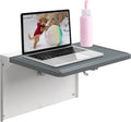 Carstens WALLAdesk™ Mini Wall Mounted Desk - Surf, 16.87 x 10.62, Durable, Professional Grade Murphy Desk for Healthcare, Home, Office, Schools - Compact, Slim Wall Mounted Folding Table