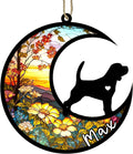 Personalized Dog Memorial, Custom Name Beagle Dog Christmas Ornament with Name, Custom Breeds, Pet Loss Light Catcher, Gifts for Lovers Loss of Pet Sympathy on Mothers Day Christmas