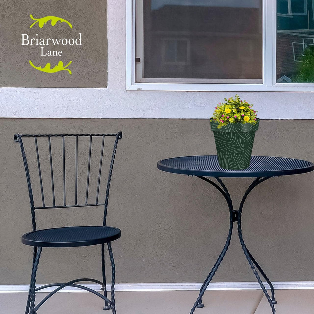 Briarwood Lane Tropical Leaves Small Planter