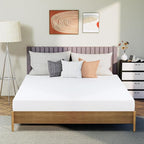 Neo Sleep 6 Inch Queen Cooling Gel Memory Foam Mattress Medium Firm CertiPUR-US Certified Foam, Mattress in a Box Enhanced Pressure Relief Removable Soft Cover No Fiberglass (Queen, 6 in)