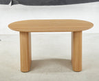 59"-90" Extendable Oval Dining Room Table for 6 to 10 Modern Farmhouse Expandable Kitchen Dining Table with Removable Leaf & Wood Strip Base Large Wood Dinner Tables for Living Room,Oak