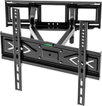 TV Wall Mount for 32-65 inch TVs, Full Motion Wall Mount TV Bracket | Articulating Dual Arms, Swivel Tilt Extension, Max VESA 400x400mm, Fits 12" 16" Wood Studs up to 77 lbs