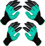 DCCPAA Garden Gloves with Claws,Claw Gardening Gloves for Digging,Planting, Weeding, Seeding-Waterproof for Men and Women