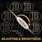 Light Up Letters B, Led Marquee Letter Lights Neon Sign, 13.9" Height Decorative Lighted Alphabet Number, Battery/USB Powered Led Letters Lights for Wedding, Birthday, Party, Christmas or Home Decor