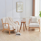 Small Round Side Table Adjustable Height Solid Wood Drink Table Indoor Tall Plant Stand Multi-Use Accent Stool-11‘’D × 20“H (Walnut)