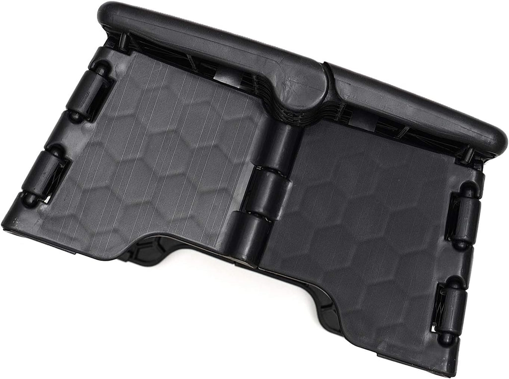 Portable Folding Step Stool, 5 inch Lightweight Anti-Skid Stepping Stool, Non-Slip Textured Grip Surface for Adults Seniors at Home, Kitchen, Bathroom, Bedroom, Closet, Holds Up to 300 Pounds Black