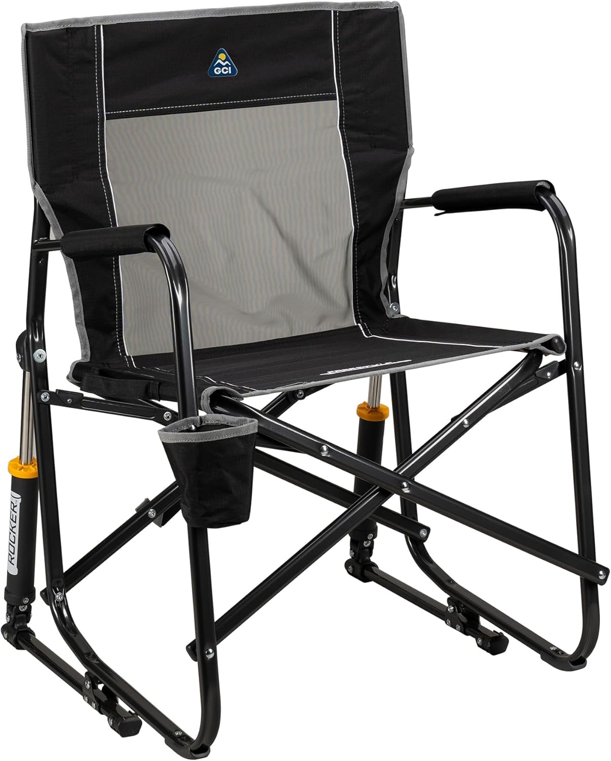 GCI Outdoor Freestyle Rocker Camping Chair - Black