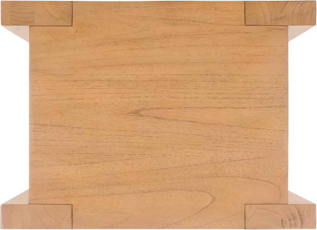 SAFAVIEH Couture Collection - Jessandria Natural Brown Accent Table, Contemporary Design, Fully Assembled (SFV7719A)