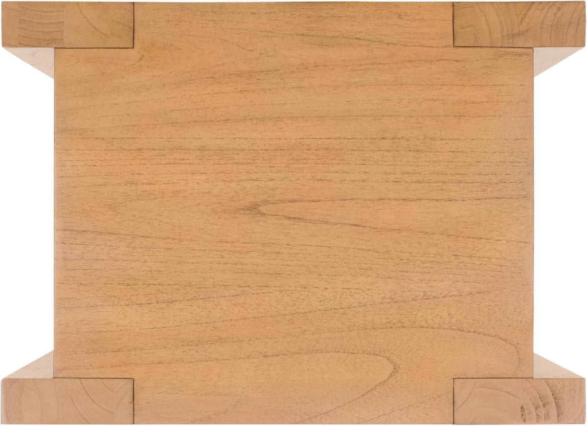 SAFAVIEH Couture Collection - Jessandria Natural Brown Accent Table, Contemporary Design, Fully Assembled (SFV7719A)
