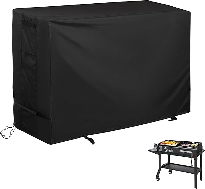 Griddle Cover for Blackstone 1819 Griddle and Charcoal Combo, Grill Cover for Blackstone 17" Propane Griddle and Charcoal Grill Combo-Protective and Waterproof