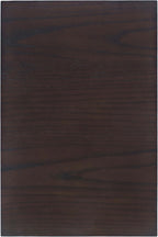 Brentwood Modern Transitional Chairside End Table with Drawer and Storage Shelf,Dark Brown