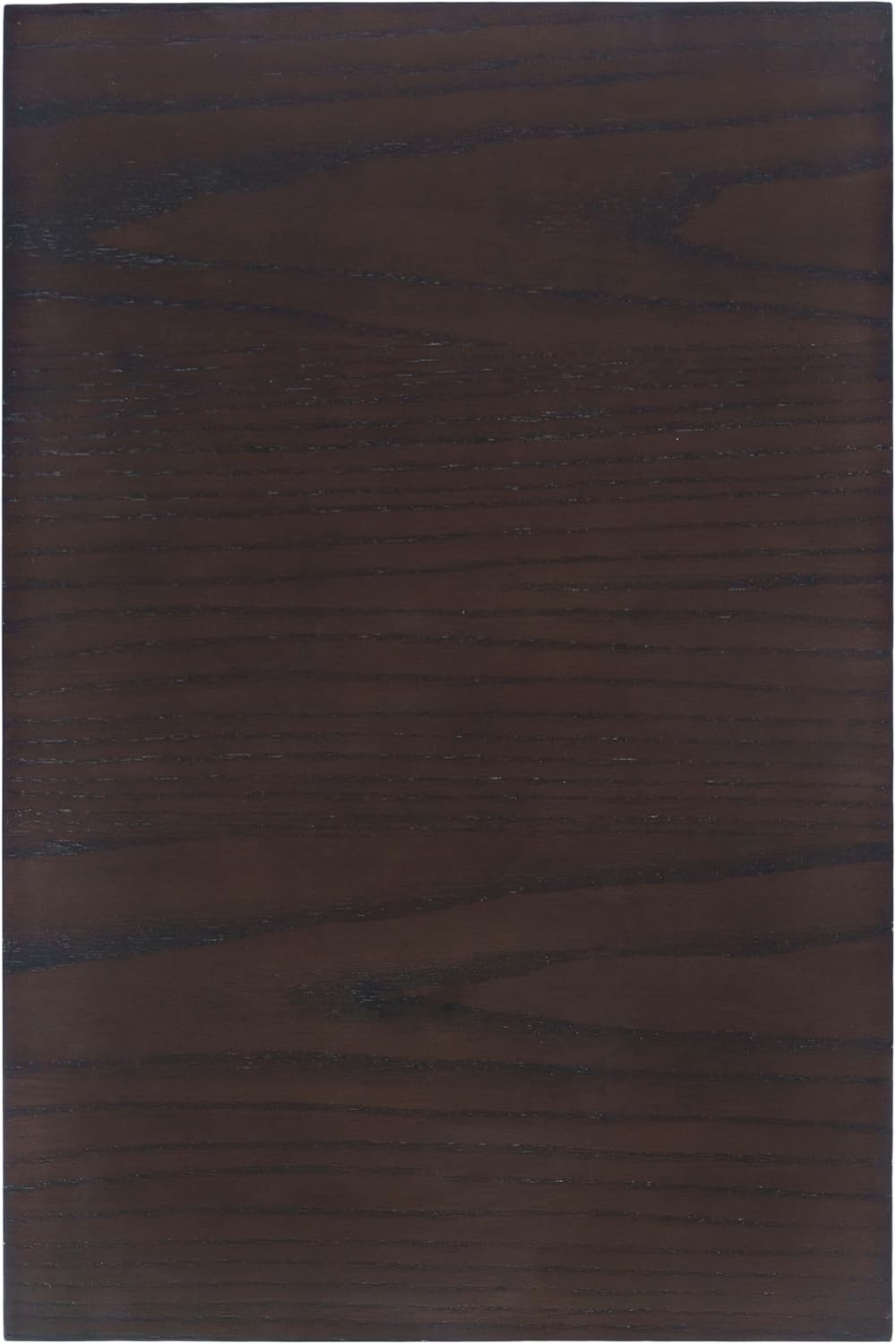 Brentwood Modern Transitional Chairside End Table with Drawer and Storage Shelf,Dark Brown