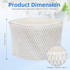 Humidifier Wick Filter PSU10E1BB, Humidifier Wicking Filter Compaitble with Pelonis Humidifier PSU10E1BB, PSU10E1WW, PSU10E2FWW and PSU10E2FBB, 2 Pcs