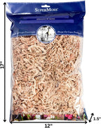 SuperMoss (22301) Orchid Sphagnum Moss Dried, Natural, 8oz
