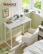 VASAGLE Folding Desk, Small Computer Desk, Foldable Table 31.5 Inch