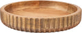 Wooden Serving Bowl– 2 Inches, Mango Wood – Large Bowl, Color-Natural Wood Finish