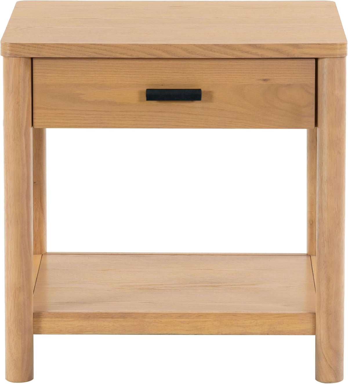 SAFAVIEH Couture Collection Jaylessa Natural 1-Drawer Nightstand Accent End Table
