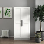 Kitchen Pantry Cabinet 62.99" Tall, Freestanding Storage Cupboard with Shelves for Kitchen, Dining Room, Living Room, Large Sideboard Buffet