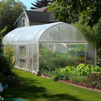 SUNVIEW Greenhouse Clear Plastic Film Polyethylene Covering Gt4 Year 6 Mil 12ft. X 25ft.