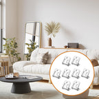 100 Pcs Couch Spring Clips Thick Upholstery Couch Spring Repair Clips for Furniture Sofa Chair Replacement Parts, 5-Hole