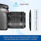 77-82mm Step-Up Ring Adapter, 77mm to 82mm Step Up Filter Ring for 77mm Lens Mount 82mm for DSLR Lenses and ND UV CPL IR Filters （77-82mm）