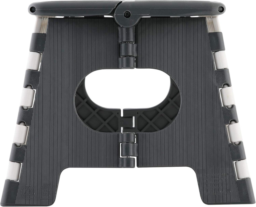 axentia Klapphocker, aus Kunststoff, Faltbarer Tritthocker stabil bis 150 kg, farblich sortiert