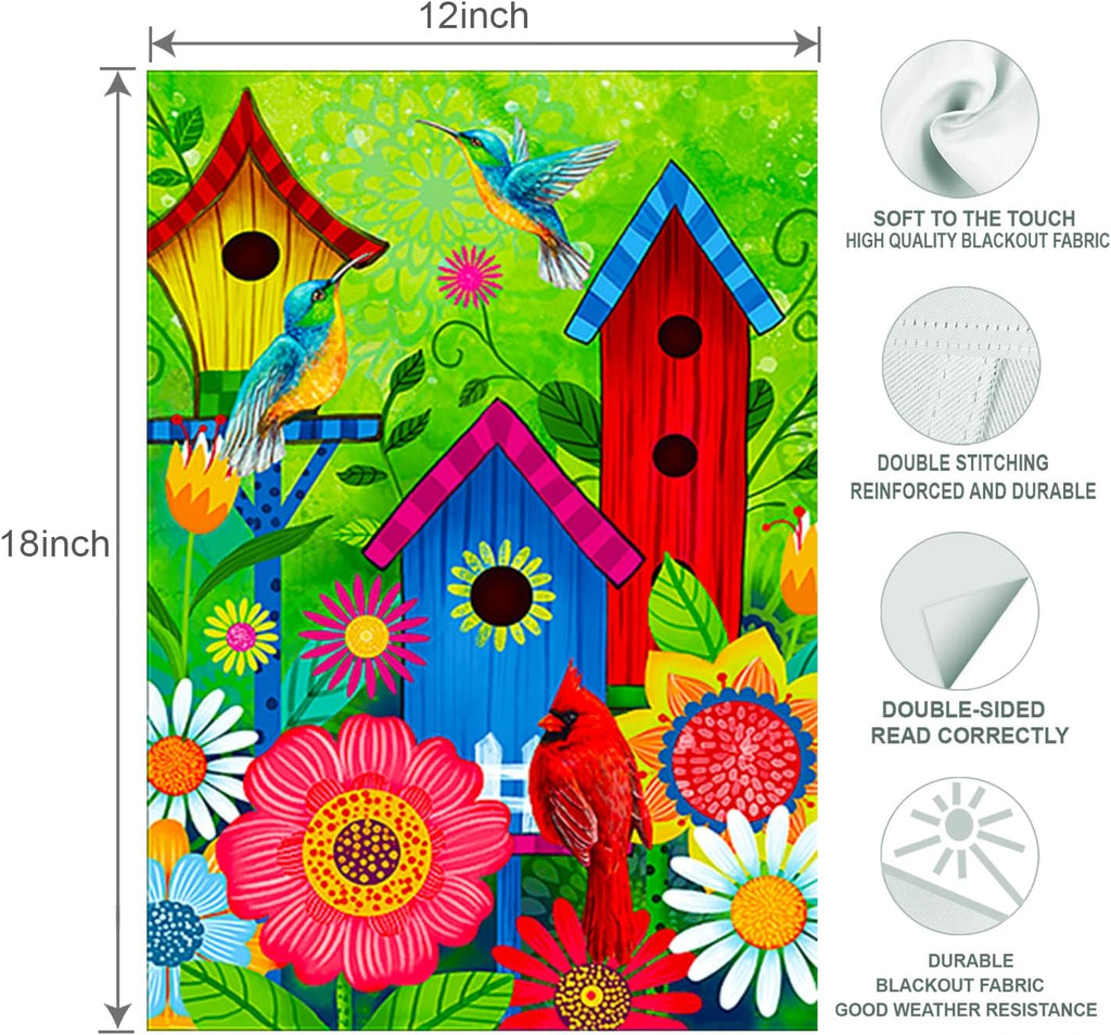 spring summer Fall sunflower garden flags for outside, Seasonal Farmhouse Yard Flags for Outside decoration