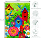 spring summer Fall sunflower garden flags for outside, Seasonal Farmhouse Yard Flags for Outside decoration