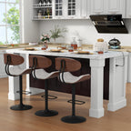 Gyfimoie 71" Large Imitation Marble Dining Table with Roman Column,36" H Island Table with Charging Station,Mordern Kitchen Island,Home Bar Unit for Home Kitchen, Living Room, Balcony, Basement