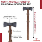 Armory Replicas™ - North American Forester Functional Double Bit Axe