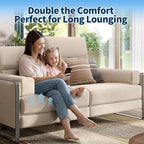Upgraded 2-in-1 Couch Cushion Support for Sagging Cushions 22x22x2.4 - Under Sofa Cushion Support for Sagging Seat Repair Insert to Lift Couch, Ocean Blue Set of 2