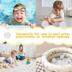 TRENDPLAY Plastic Balls for Ball Pits - Hollow Balls- Safe and Exciting Playtime - Perfect for Baby Pools, Birthday Party Decoration