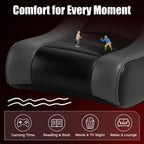 GTPLAYER Floor Rocker Gaming Chair – Adjustable Angle Limiter, Ultra Lightweight Ergonomic Floor Rocking Game Seat for Gaming and Lounging, Black