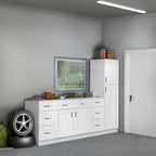 Design House Brookings Kitchen Cabinet Filler 30x3x0.75, Sherwin Williams® White, 561811