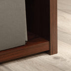 Sauder Beginnings 3-Shelf Bookcase, Bookshelf with Adjustable Storage Shelves, in Brook Cherry finish