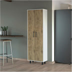 2-Door 5-Shelf Kitchen Pantry Large Capacity Storage Dining Cabinet,for Kitchen
