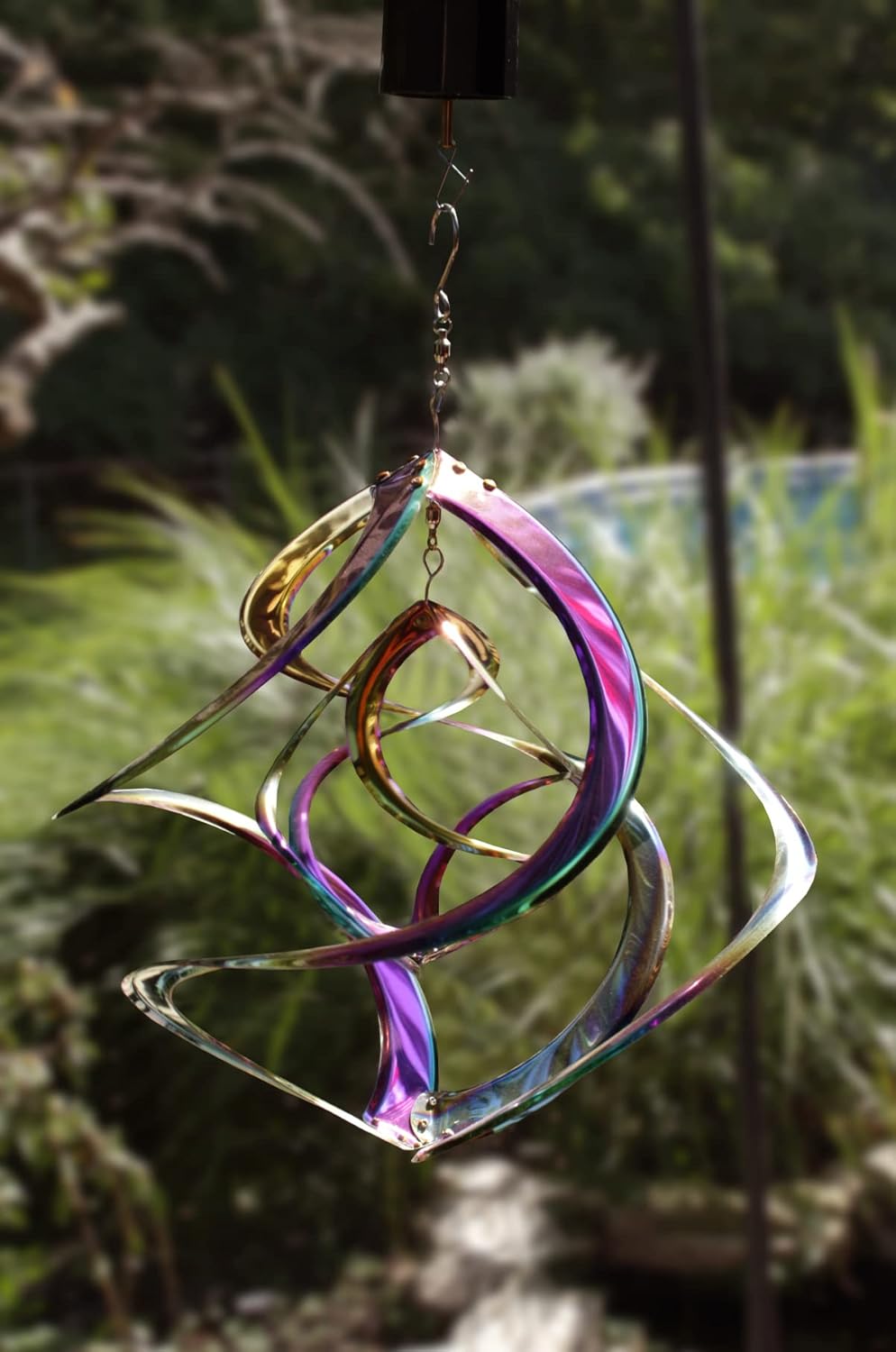 Red Carpet Studios The Original Double Helix Cosmix Wind Spinner, 14-Inch, Rainbow
